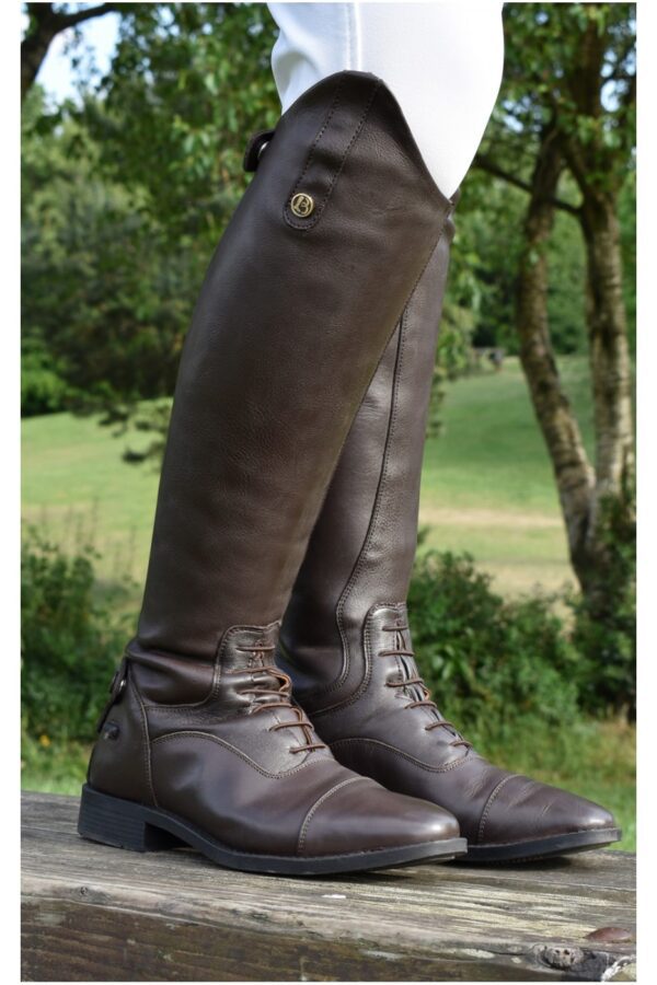 Brogini Como V2 Long Laced Front Riding Boots - Manor Equestrian