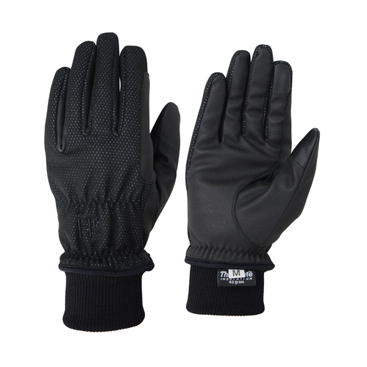 Hy Equestrian Storm Breaker Thermal Gloves -Black - Manor Equestrian
