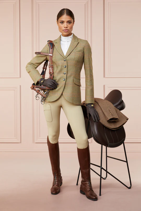 Holland Cooper Tweed Riding Jacket -Leveret - Manor Equestrian