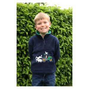 British Country Collection Farmyard Childrens Fleece Jacket