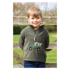 British Country Collection Offroader & Dogs Childrens Fleece Jacket