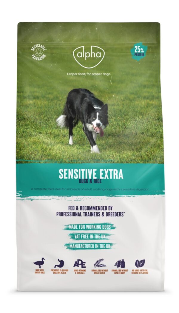 Alpha Sensitive Extra Duck & Rice 15kg Click & Collect